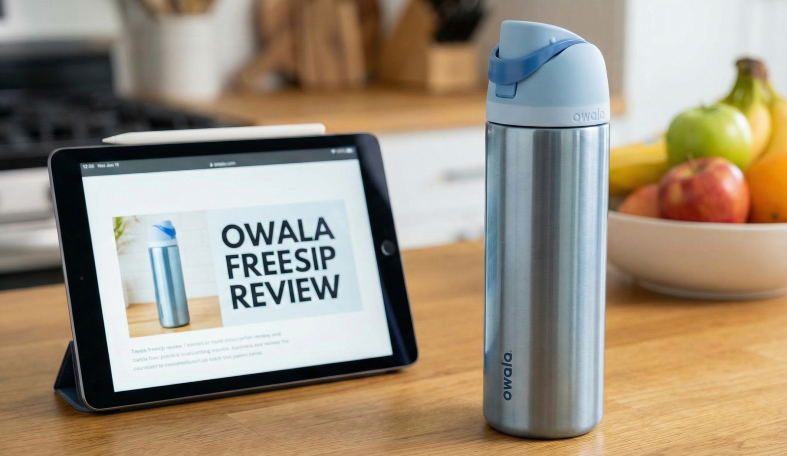 Owala FreeSip Water Bottle in vibrant colors