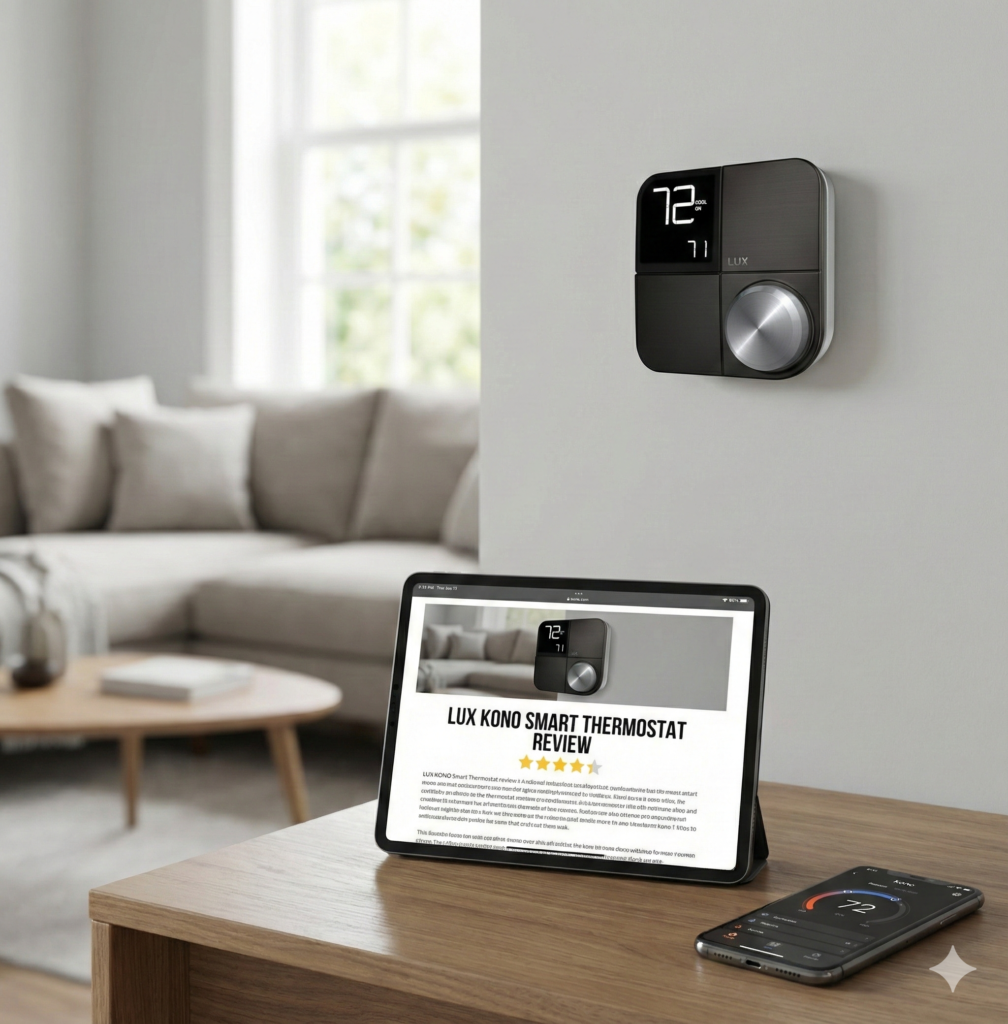 Lux Kono Smart Thermostat Review