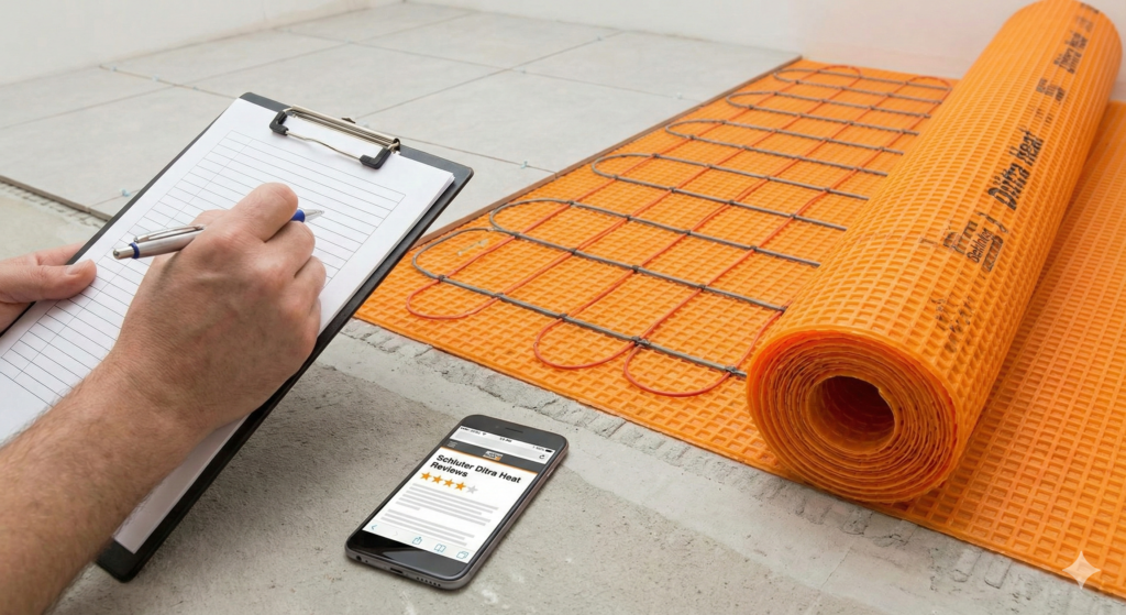 schluter ditra heat reviews