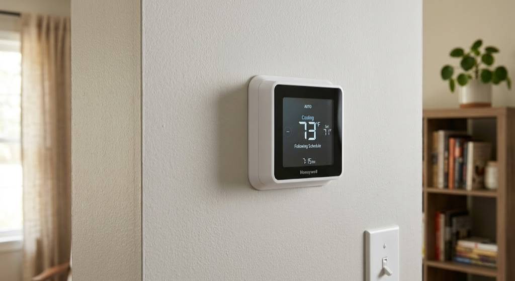 how to reset honeywell thermostat with no reset button