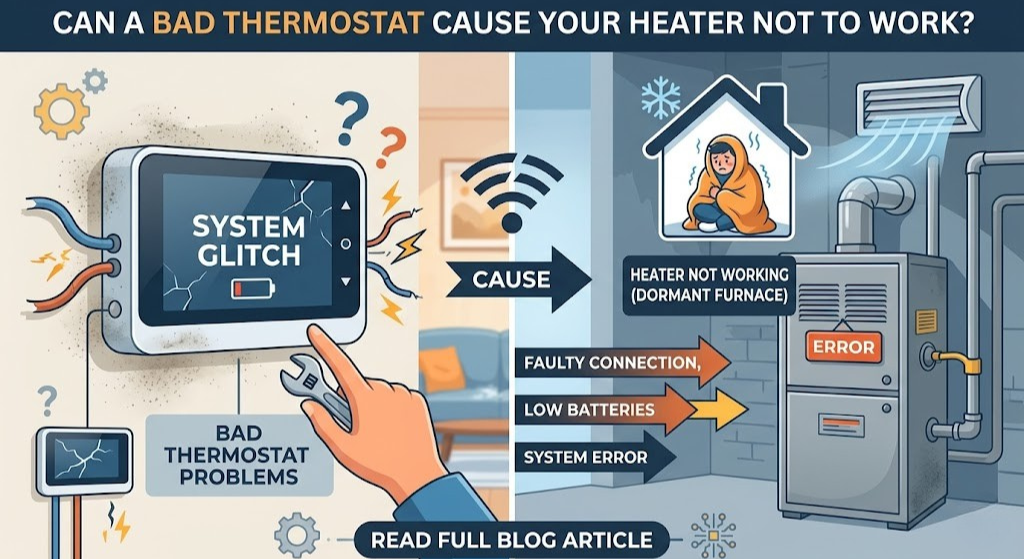 Why Your Heater Won’t Work Thermostat Problems Explained